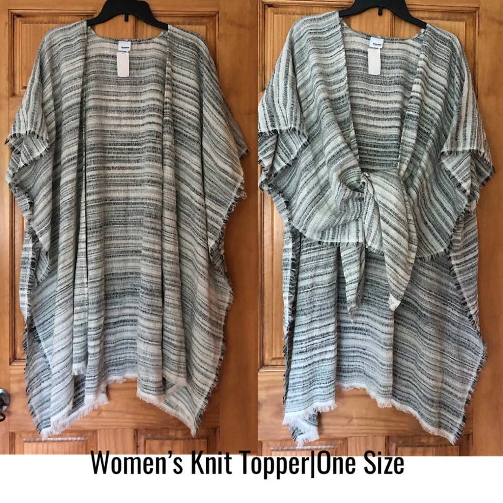 🤩Women’s Open Front Knit Topper/Cardigan🤩